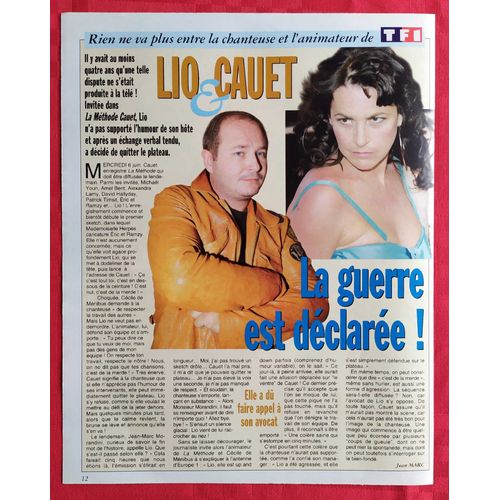 Ici Paris N°3232 - Lio, Sébastien Cauet - Coupure De Presse, Clipping De 2007