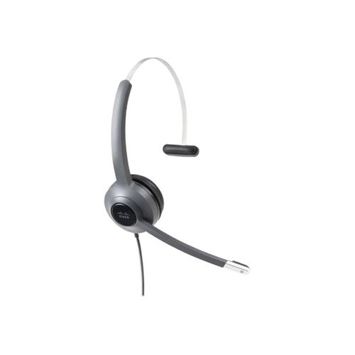 Cisco 521 Wired Single - Micro-casque - sur-oreille - filaire - jack 3,5mm