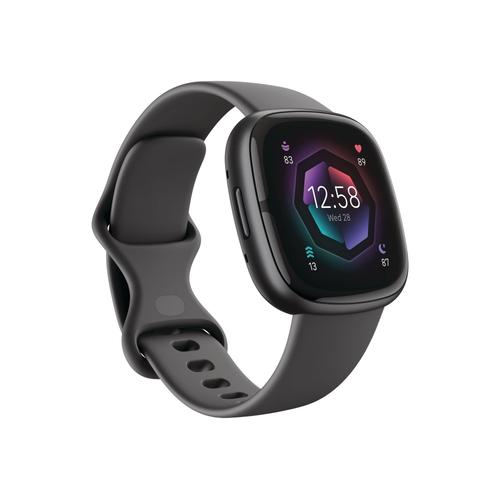 Fitbit Sense 2 - 40 Mm - Graphite - Montre Intelligente Avec Bracelet - Graphite - Taille Du Poignet : Up To 209 Mm - Nfc, Bluetooth