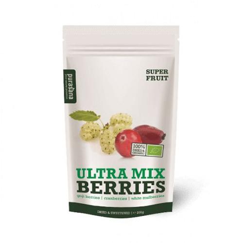 Ultra Mix Berries Bio 200 Gr| Fruits Séchés|Purasana 