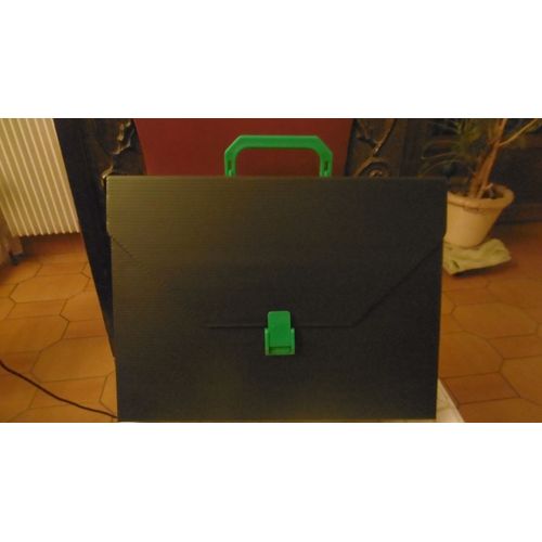 Valisette De Classement Polypropylène Dos 50mm Noir Esselte 847630