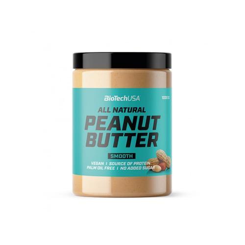 Peanut Butter Biotech Usa (1kg)|Smooth| Beurres Protéinés|Biotech Usa 