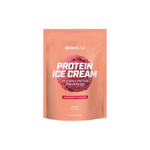Protein Ice Cream (500g)|Fraise| Desserts|Biotech Usa 
