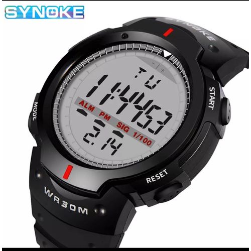 Montre De Sport Digitale Multifonctions Grand Ecran