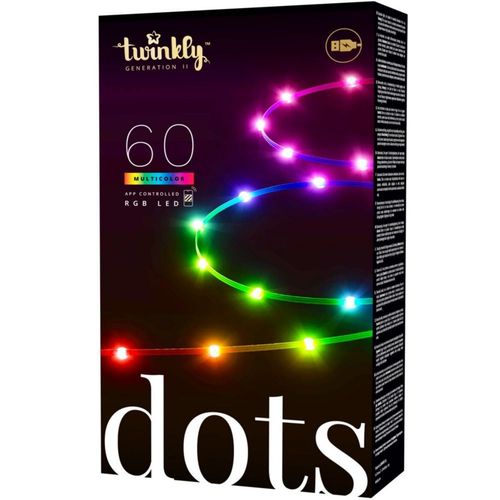 Bandeau Led Twinkly Guirlande Connect 60 Led 3m Noir