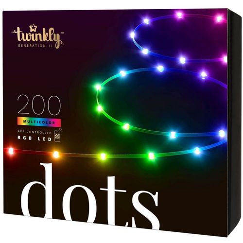 Bandeau Led Twinkly Guirlande Connect 200 Led 10m Noir