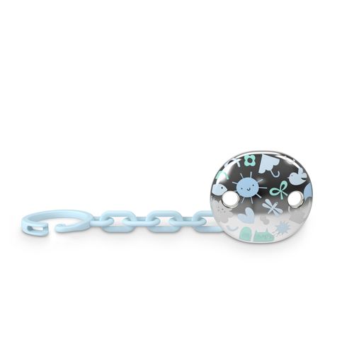 Attache Sucette Bijou Memories Bleu - Suavinex