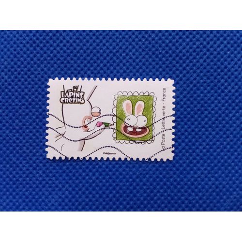 France 2020 Timbre Oblitéré Yt 1892 - Carnet Lapins Crétins