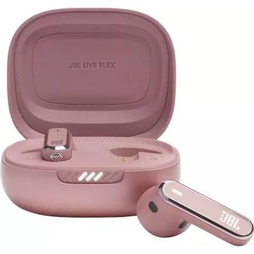 JBL Ecouteurs Sans fil True Wireless Live Flex avec réduction de bruit active - Rose