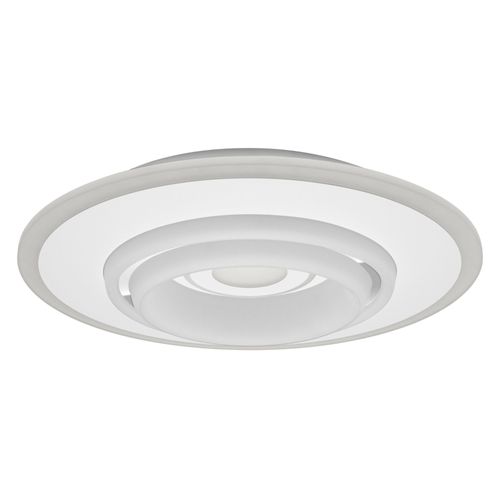 Ledvance Orbis Rumour Smart+ Wifi, Ø 50cm, Plafonnier Led Rond Dimmable Pour L'intérieur, 32w, Température De Couleur 2700 - 6500k, 3300 Lumen, 2 Led Rgb Module, Luminaire Design,Blanc