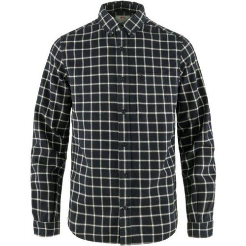 Övik Flannel Shirt Chemise Taille S, Gris/Noir