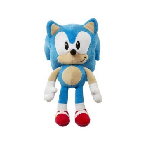 Peluche Sonic Herisson Bleu Super Sonic 29 Cm - Set Doudou Enfant Dessin Anime Et 1 Carte Tigre - Garcon - Fille - Nouveaute