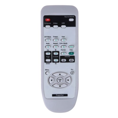 Télécommande Adapté Pour Projecteur Epson EMP-S3 EMP-S3 X3 S4 EMP-83 EMP-83H EB-440W EB-450W EB-460/JE H283A emp-s1 TYEPSON01