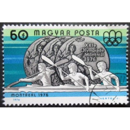 Hongrie N°2532 Vainqueurs Aux Jeux Olympiques De Montréal 1976 Oblitéré