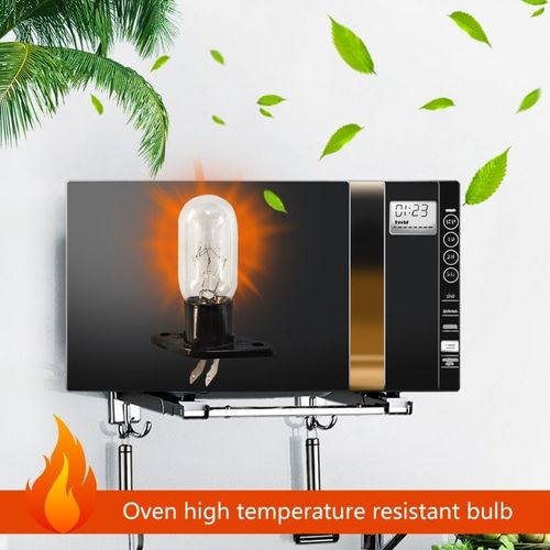Ampoule de four à micro-ondes 2A 240V 25W, Base d'ampoule d'éclairage de réfrigérateur avec support 425B