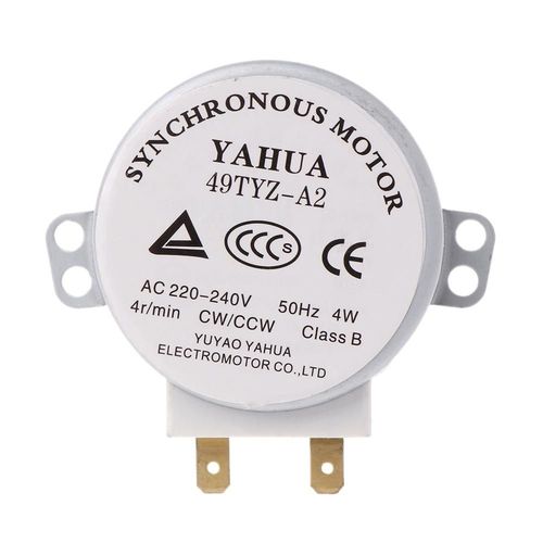 Moteur à micro-ondes CW/CCW 4 W 5/6 tr/min AC 220-240V, Table rotative synchrone 49TYZ-A2, 1 pièce