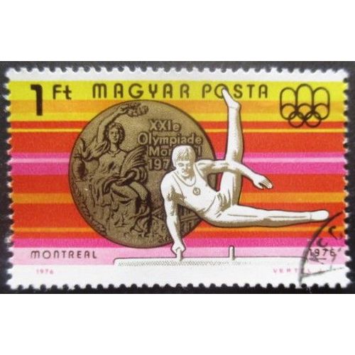 Hongrie N°2533 Vainqueurs Aux Jeux Olympiques De Montréal 1976 Oblitéré