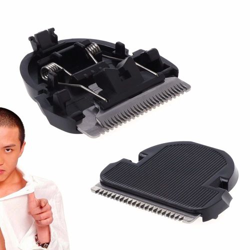 Lame de tondeuse de remplacement, coupe-cheveux, toilettage, tête de rasoir, peigne brosse