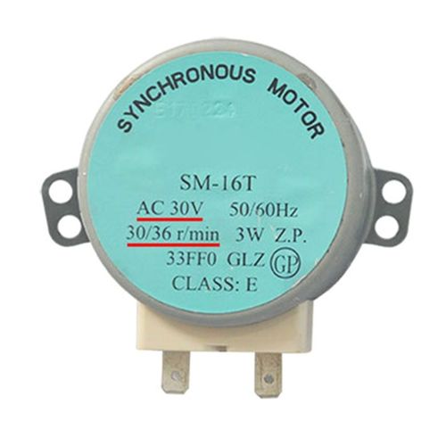 Plateau moteur synchrone pour four à micro-ondes Galanz 30/36, ca 30V, SM-16T r/min, pièces de rechange pour four à micro-ondes