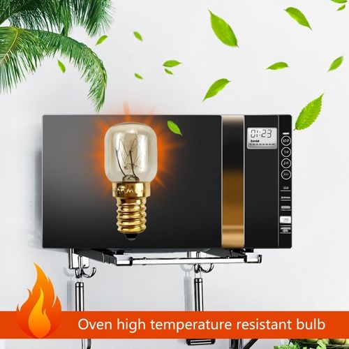 2 ampoules résistantes aux hautes températures pour four à micro-ondes, 220V E14, 300 degrés, 15/25W 425B