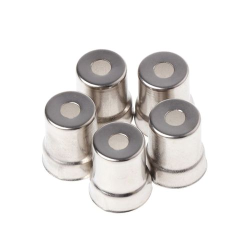 Bouchon en acier pour four à micro-ondes, 5 2021, remplacement de four à micro-ondes, trou rond, magnétron ton argent, pièces/ensemble