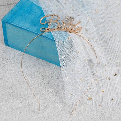 Couronne Diadème Pour Mariée Et Demoiselle D'honneur, Bandeau, Fête D'enterrement De Vie De Jeune Fille, Cadeau De Mariage, Nouvelle Collection