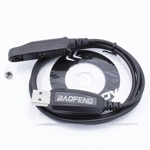câble de programmation USB étanche pour ordinateur, pour walkie-talkie de voiture 8W/15W UV-9R PLUS A58, logiciel CD