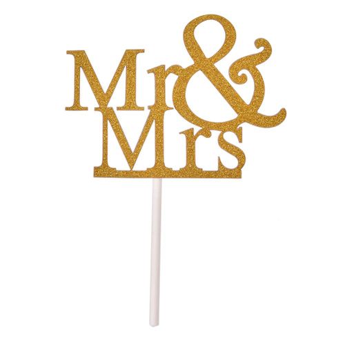 Décoration De Gâteau De Mariage Rustique | Décorations De Gâteau De Mariage En Bois Découpées Au Laser Avec Les Lettres Mr Et Mrs, Fournitures Cadeaux De Fiançailles