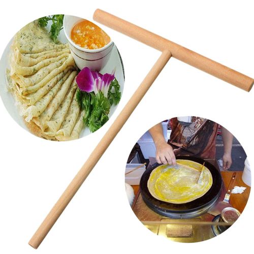 Crêpière en bois, spécialité chinoise, batteuse en bois, bricolage, fournitures spéciales de Restaurant cantine, ustensiles de cuisine à domicile