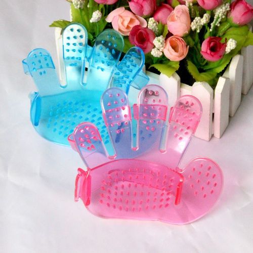 Peignes Pour Chiens Et Chats, Brosse De Toilettage, Gants À Cinq Doigts, Lavage De La Paume, Gant En Plastique, Massage, Bain D'animaux, Épilation Des Poils