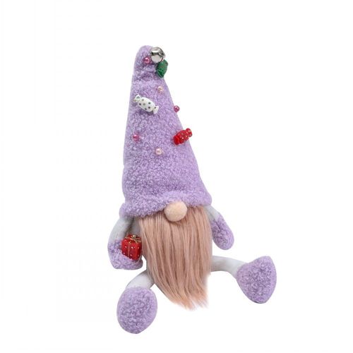 Poupée De Noël Violette Sans Visage Pour Personnes Âgées, Pack Cadeau, Décoration De Noël Pour La Famille, Jouets Pour Enfants