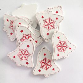 Ornements De Noël En Bois, Jouets Pour Enfants, Pendentifs Suspendus Pour Arbre De Noël, Décoration Pour La Maison, Fête Du Nouvel An, 12 Pièces De 5cm