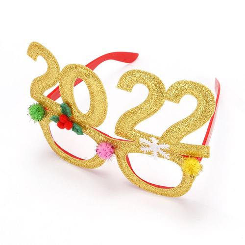 Cadre De Lunettes De Noël Pour Adultes Et Enfants, Décorations, Cadeau, Bonhomme De Neige, Décor, Nouvel An, 2022, 2022