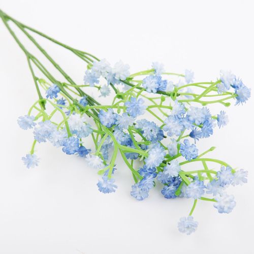 Bouquet De Fleurs Gypsophila Artificielles, Fausse Haleine De Bébé, Arrangement Floral En Plastique, Bricolage, Pour Décoration De Mariage Et De Maison, 52cm
