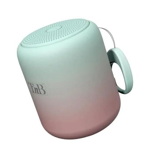T'nB COLOR - Haut-parleur - pour utilisation mobile - sans fil - Bluetooth - 3 Watt - vert, rose