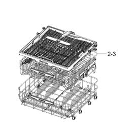 Panier supérieur (repère 2-3) d'origine Lave-vaisselle (DD97-00253A SAMSUNG)