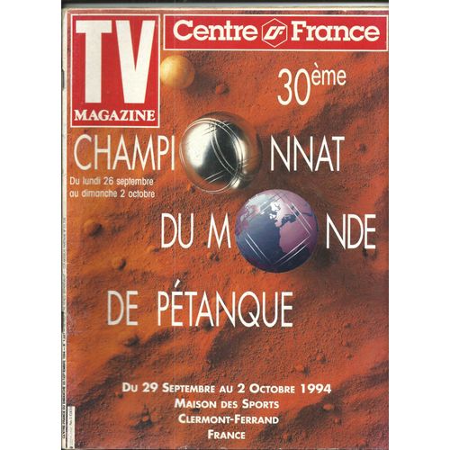 Tv Magazine 25/09/1994 Brigitte Bardot, Christian Clavier, Marie-Anne Chazel, Valèrie Lemercier, Jean Reno, Dechavanne, Elise Lucet, Isabelle Quenin, Pascal Sanchez, Gérard Dahan, Sevran,Mylène Farmer