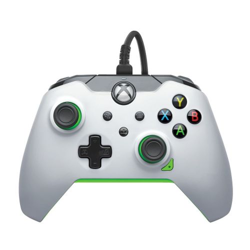 Manette Filaire Pdp Neon White Pour Xbox Séries