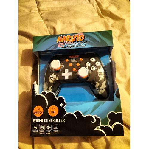 Manette Filaire Pro Pour Nintendo Switch Et Pc Version Naruto