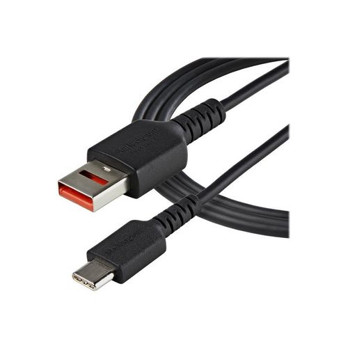StarTech.com Câble Chargeur Sécurisé 1m - Câble USB-A vers USB-C Data Blocker - Protection No-Data Charge/Alim. SmartPhone/Tablette - Câble Blocage Transfert Données USB (USBSCHAC1M) - Câble USB...