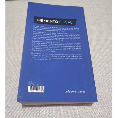 Mémento Fiscal - Edition Spéciale Rentrée Universitaire