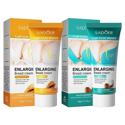 Noix De Coco - Essence Naturelle De Papaye, Crème Agrandissement Des Seins, Extrait De Fruit, Amp, Sexe, Section V Profonde, Seins Dodus, Soins De La Peau, Pour Femme, 60g
