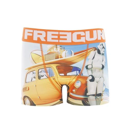 Sous Vêtement Boxer Freegun Boxer Enfant Micro Orange