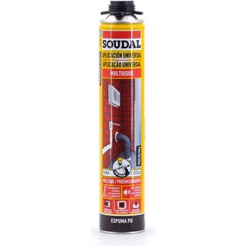 MOUSSE POLYURÉTHANE GUN 750 ML SOUDAL