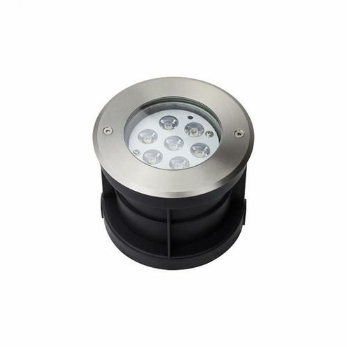 Spot Led Extérieur À Enterrer 7w (Lumière 50w) Blanc Chaud (3000k)