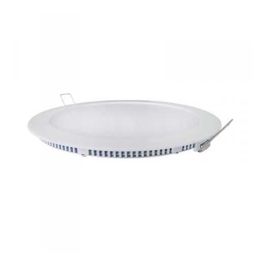 Spot Led Encastrable Extra Plat 11w Équivalent 70w Ecolux Blanc Blanc Chaud (3000k)