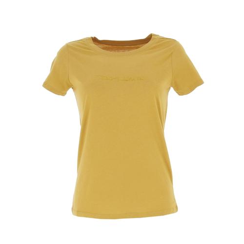 Tee Shirt Manches Courtes Teddy Smith Ticia Gold Ochre Mc Tee L Ocre