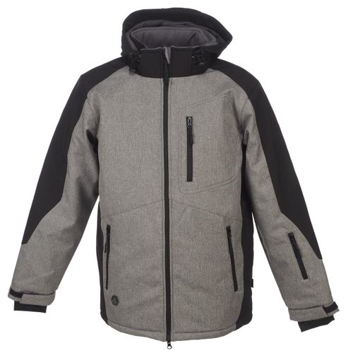 Softshell Blouson Eldera Sportswear Glacier Grc/Nr Softshell Gris Chiné