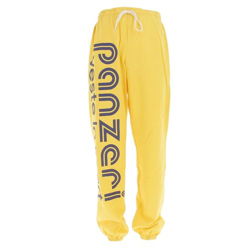 Pantalon De Survêtement Panzeri Uni H Jaune Jersey Pant Jaune