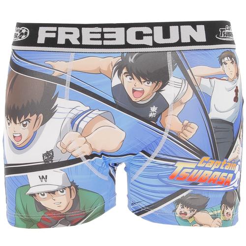 Sous Vêtement Boxer Freegun Tsubasa 04 Blue Boxer Bleu Ciel